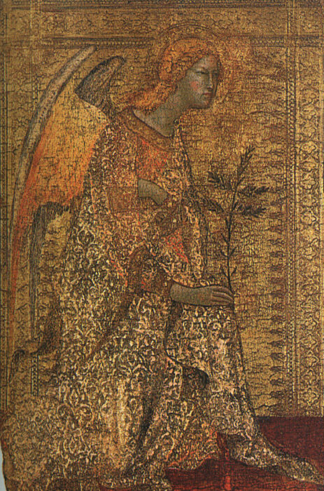 Simone Martini The Angel of the Annunciation